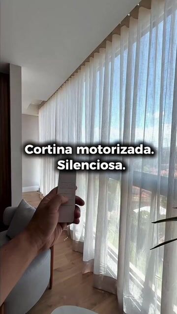 Cortina Motorizada Wave de Alto Padrão em Resende RJ | ShineCortinas